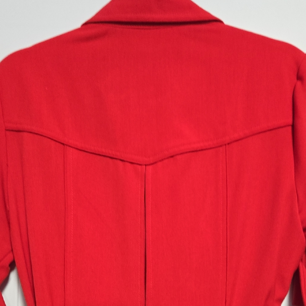 Sharagano Double Breasted Trench Dress NWOT - Picture 11 of 13